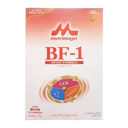 Morinaga BF-1 Infant Formula Milk Powder Soft Pack (200g-900g), Online in Pakistan | Infant Formulas