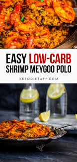 A Simple One Pot Shrimp And Rice Recipe With A Tasty Persian Twist To Keep The Carbs Low This Keto S In 2020 Shrimp And Rice Recipes Recipes Perfect Omelette Recipes