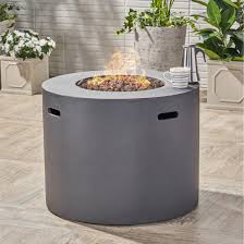 In stock on may 25, 2021. Aidan Circular Propane Fire Pit Table By Christopher Knight Home On Sale Overstock 22044406