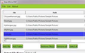 By default images are placed in a a4 sized pdf page. Free Jpg To Pdf Converter Download