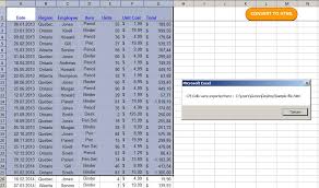 Excel To Html Macro A Simple Macro That Will Convert Your Excel Data Into A Html Table Excel Excel Tutorials Converter