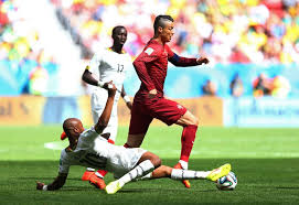 To find out, we consulted a very reputable source: Portugal V Ghana Fifa World Cup Brazil 2014 Group G Mirror Online