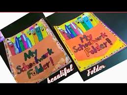 That's where folder marker free and filemarker.net free come in. Kids Project Idea How To Make Easy Beautiful Decorate Handmade Folder File By The Arts Center Youtube