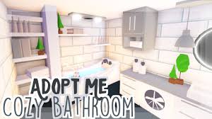Wood can easily match any bathroom decor style, from. Cozy Neutral Bathroom Adopt Me Speedbuild Youtube