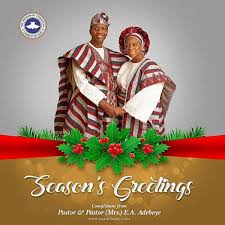 Pastor enoch adeboye, 3 principal aspects of no more limits.mp4. Pastor E A Adeboye And His Wife S 2017 Christmas Card Gospelhotspot