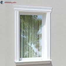 Fensterumrandung Styroporstuck Fenstersturz Fenstergiebel Gesims Fensterumrandung Fenster