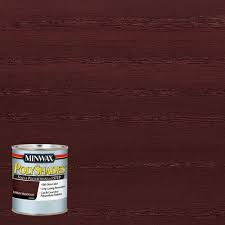 Mahogany wood stain can vary in depth, but in general it is a burgundy or dark red color with undertones of brown within the red. Minwax Polyshades Bombay Mahogany Gloss 1 Qt Walmart Com Walmart Com