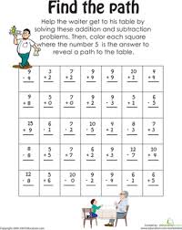 Worksheet on number name, greater than, less than, before after between. Find The Math Path Worksheet Education Com