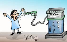 Uk petrol prices to stay steady despite global oil price slump. Petrol Price By Mangalbibhuti Politics Cartoon Toonpool