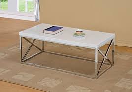 Mix and switch are chrome and wood coffee tables which include completing fixtures also you can acquire the gorgeous feel. Chrome Metal Wood Cocktail Coffee Table White Buy Online In Angola At Angola Desertcart Com Productid 30202886