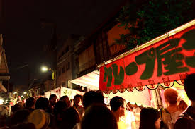 Sokuup 風景 街並み 祭りの風景 祭り 夏祭り 屋台 夜景 Permalink
