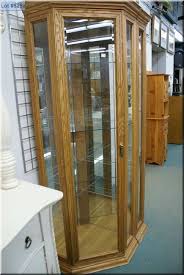 99 list list price $399.99 $ 399. A Modern Oak Four Tier Illuminated Corner Display Cabinet With Bevelled Glass Doors