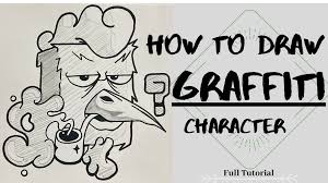 Funny Graffiti Character Tutorial Graffiti Characters Easy Graffiti Graffiti