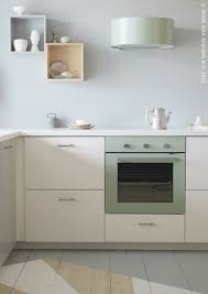 Ikea Mint Coloured Oven Perfect Ikea New Home Kitchens Kitchen Inspirations