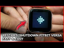 Dec 26, 2020 · hold the button to restart your tracker: Fitbit Versa How To Shutdown Restart Youtube Fitbit Versa Versa Fitbit