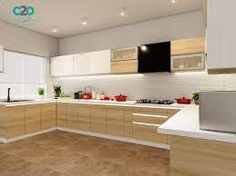 Beige Kitchen Interior Kitchen Furniture Design Kitchen Design Color Kitchen Design Small