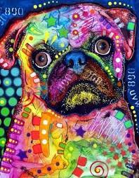 Dean Russo Art Pug Art Epic Art Dog Art