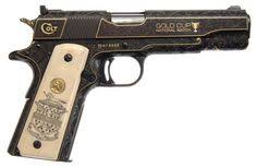 Colt m45 a1 cqbp de aire comprimido esta pistola colt m45 cqbp diseñada para la infantería de marina de eeuu y funciona con botellas de co2 y pistola semiautomática de co2 colt m45 cqbp fabricada en metal. Colt 45 Gold Cup National Match