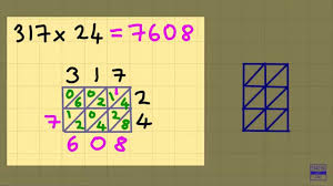 lattice multiplication intro 3 digits times 2 digits youtube