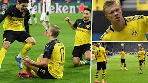 Borussia dortmund have beaten a host of fellow european giants to sign norwegian teenager erling braut haaland from austrian club rb salzburg. What Is The Erling Haaland Celebration Meaning Behind Borussia Dortmund Star S Goal Salute Goal Com