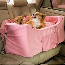 Snoozer Pink Luxury Lookout Ii Double Dog Car Seat Petco Dog Car Accessories Pet Car Seat Dog Car Seats