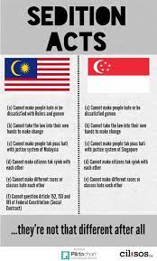 Anwar has maintained that the case against him is politically motivated and meant to stiffle dissent. Sedition Act In Malaysia Vs Singapore Which One Worse