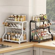 Rust Proof 3 Tier Spice Rack Organizer