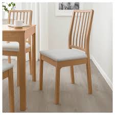 ekedalen chaise chene orrsta gris clair ikea upholstered dining chairs chair oak chair