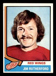 1974 Topps Hockey #225 Jim Rutherford NM *d3