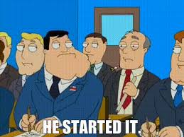 YARN | He started it. | American Dad! (2005) - S02E10 Comedy | Video clips  by quotes | faa3070a | 紗