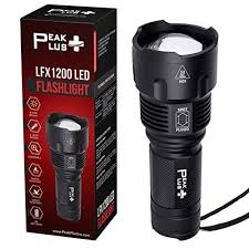 Black And Decker Led Flashlight Peakplus Led Flashlight Lfx1200 Flashlights High Lumens Zoomable Water Resistant High Powered Bright 5 Light Modes Led Flashlight Flashlights Flashlight