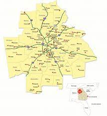 Map Of Greater Atlanta Area Metro Atlanta Regional Map