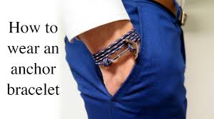 Anchor bracelets are worn to make fashion statements. How To Wear And Tie Anchor Bracelet 2021 With Video Blvckout