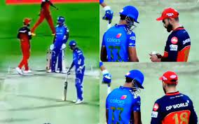 Excellent striking of ball by suryakumar yadav as he smashed two sixes and seven fours in his quickfire 56. Ipl 2020 Mi S Suryakumar Yadav Walks Away While Rcb Skipper Virat Kohli Tries To Sledge Him