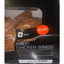 Place chicken on a wire rack and preheat oven to 400°f. Calories In Fried Chicken Wings Hot Spicy From Publix Deli