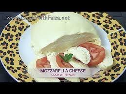 Mozzarella Cheese Pizza Cheese Cook With Faiza Youtube Recipes With Mozzarella Cheese Mozzarella Homemade Cheese