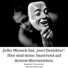 Jeder Mensch Hat Zwei Gesichter Hier Sind Deine Basierend Auf Deinem Sternzeichen Sternzeichen Zwei Gesichter Sternzeichen Bedeutung