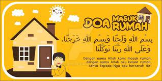 Doa Masuk Rumah By Elsakio Doa Islam Doa Printables Kids