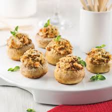 Champignons Farcis Croustillants Champignons Farcis Recette Recette Champignons Farcis