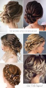 Top 30 Ideas Of Wedding Updos For Medium Hair Wedding Forward In 2020 Medium Hair Styles Up Dos For Medium Hair Formal Hairstyles For Long Hair