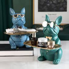For the design, there are many choices that can be adjusted to the style of your living room at home. Cool Bulldog Statue Table Decoration Fashion Sculpture Home Room Decor Multifunction Desk Storage Figurine Miniature Coin Bank Statues Sculptures Aliexpress