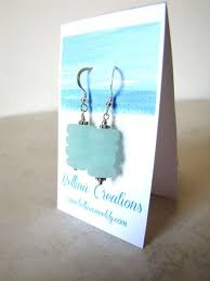 This free tutorial on how to make necklace cards is very useful for necklace and earring jewelry display. Bellina Creations How To Make Handmade Earring Cards Earring Cards Jewelry Display Cards Diy Jewelry Display