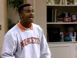 Though will's antics and upbringing contrast greatly with the. Princeton Sweatshirt Of Alfonso Ribeiro As Carlton In The Fresh Prince Of Bel Air S04e01 Six Degrees Of Graduation 1993