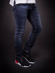 2y Men Slim Fit Clean Jeans - Dark Blue Mens Dark Jeans Business Casual Men Joggers Outfit