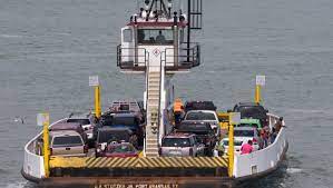 Corpus christi is set around a bay and the beaches are on the bay; Here S What Spring Breakers Need To Know About The Port Aransas Ferry