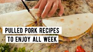Pulled pork is great served on fresh baked rolls or pita bread with sharp cheddar cheese and coleslaw. Recipes For Your Leftover Traeger Pulled Pork Youtube