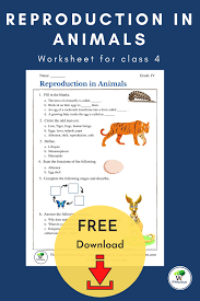 Reproduction In Animals Worksheets Animal Worksheets Science Worksheets