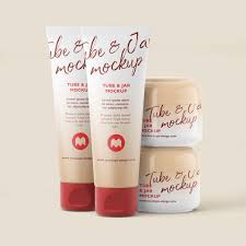 3 Free Cosmetic Cream Tube And Jar Package Mockup Package Mockups In 2020 Packaging Mockup Jar Packaging Jar Containers