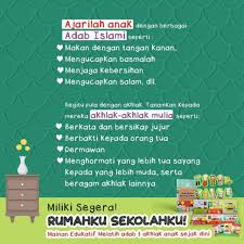 Contoh adab terhadap orang tua yang wajib dilakukan anak adalah dengan bertutur kata yang baik, selalu mendoakan kebaikan untuk kedua orang tua, membantu kedua orang tua dalam kesulitan mereka, dan masih banyak lagi hal yang dapat kita lakukan sebagai wujud bakti seorang anak kepada orang tua. Rumahku Sekolahku Shopee Indonesia