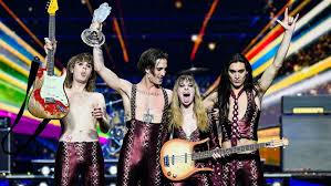 Måneskin is an italian rock band from rome, consisting of lead vocalist damiano david, bassist victoria de angelis, guitarist thomas raggi, and drummer ethan torchio. Italian Group Maneskin Wins Eurovision 2021 Market Research Telecast